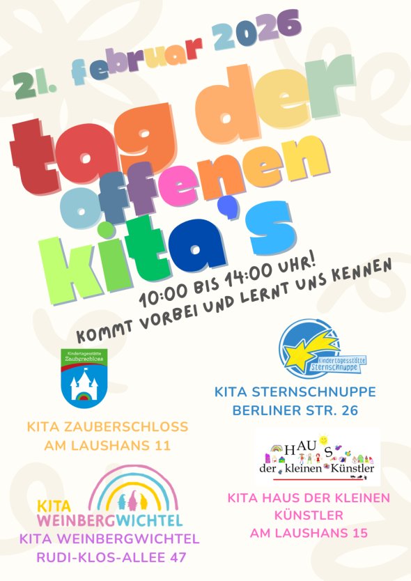 Bunt Illustrativ Verspielt Fest Kindertag Poster - 1