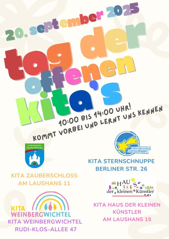 Bunt Illustrativ Verspielt Fest Kindertag Poster - 1